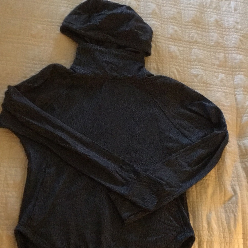 Black marbled long sleeve shirt